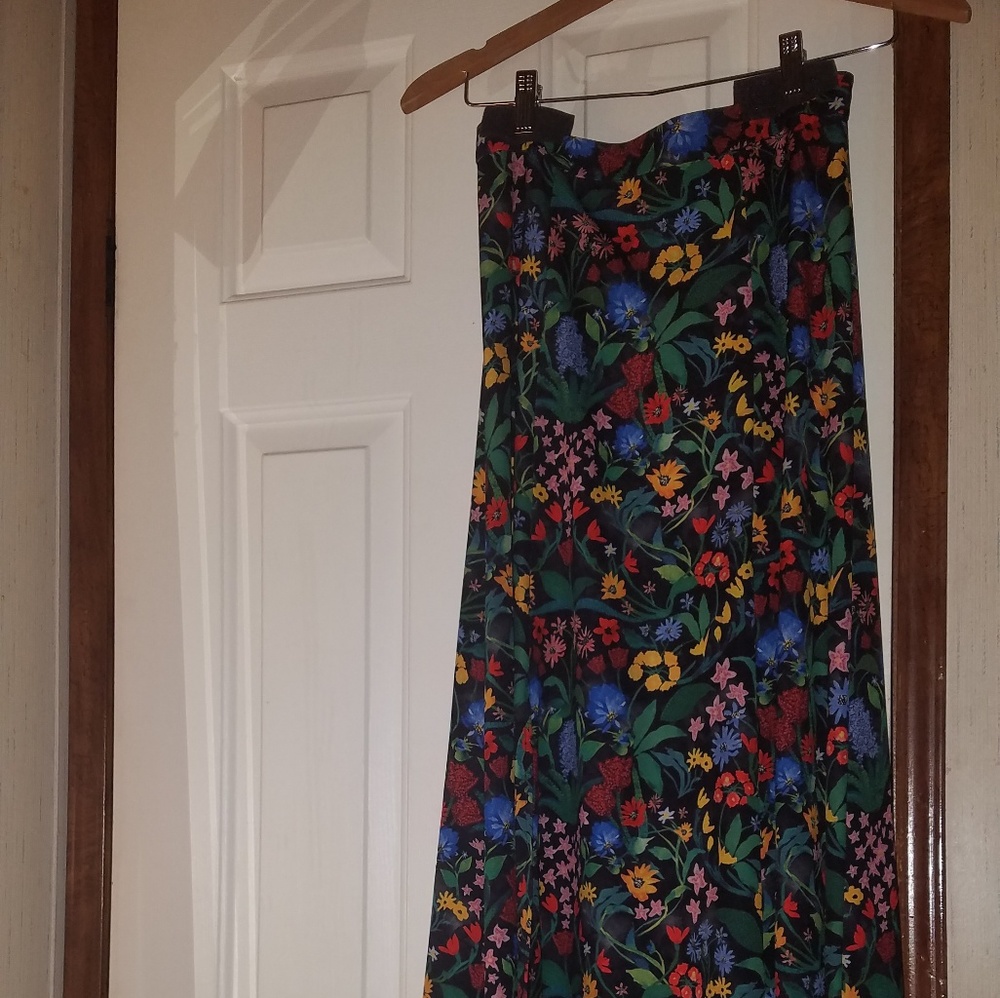Alice and Olivia Athena High Low Maxi Skirt